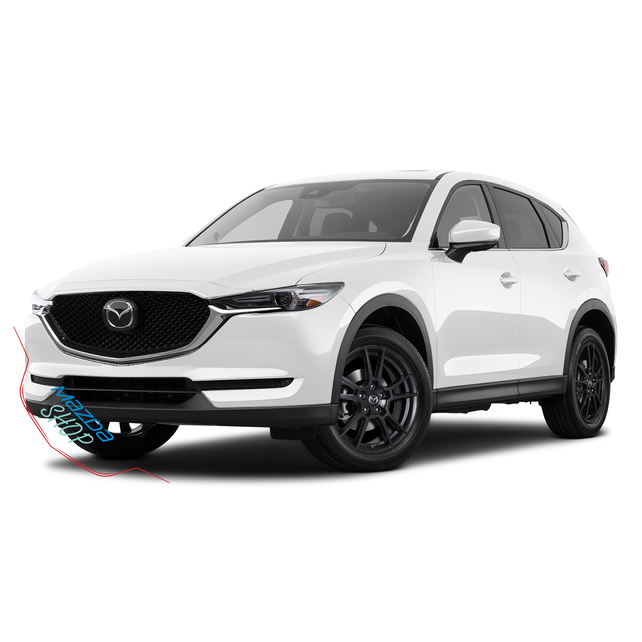 Mazda M006 Alloy Wheel (Satin Black) - 16"/17"/18"