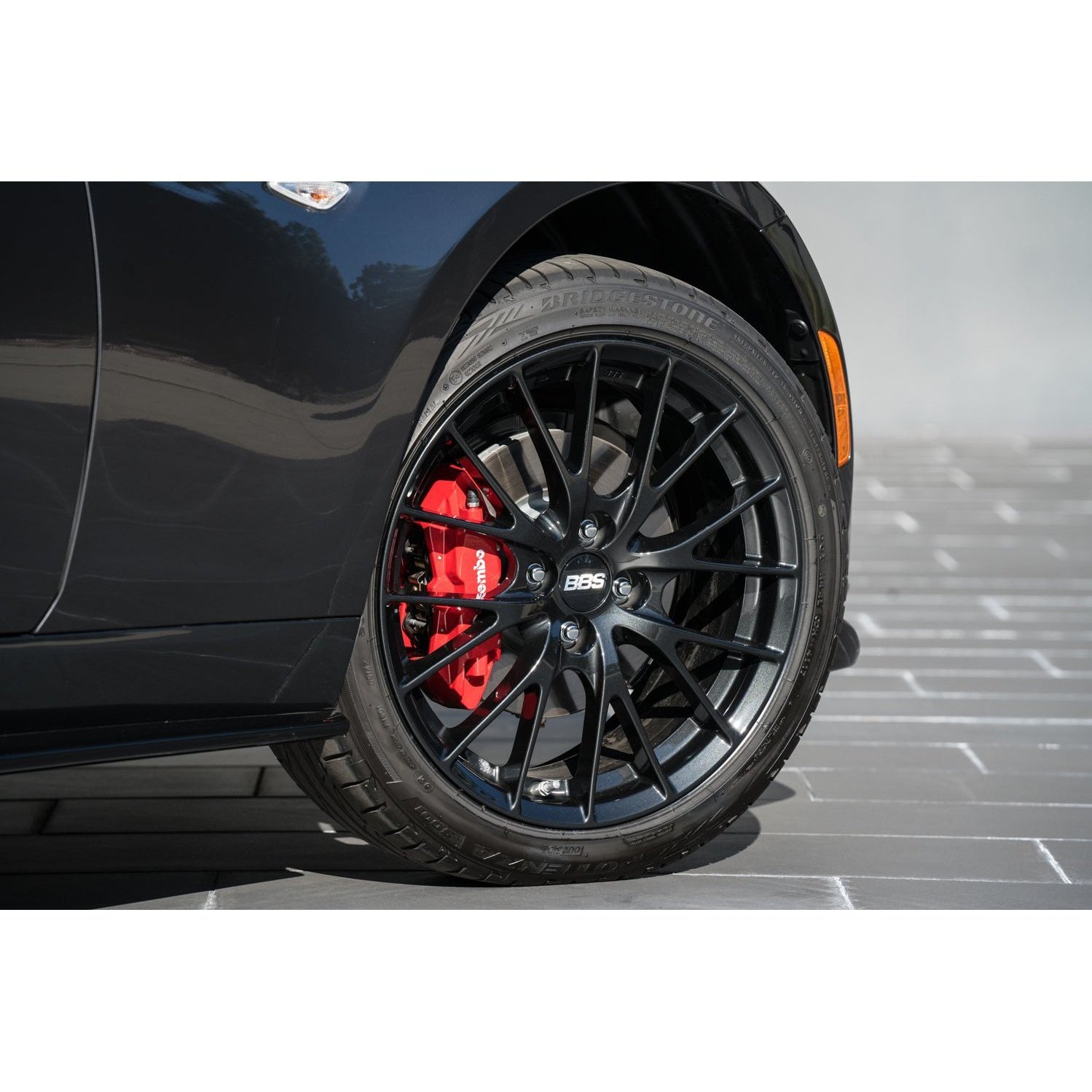 Mazda × BBS Forged OEM Alloy Wheel & Centre Cap (Dark Gunmetal) - 17" | Mazda MX-5 (2016-2022)