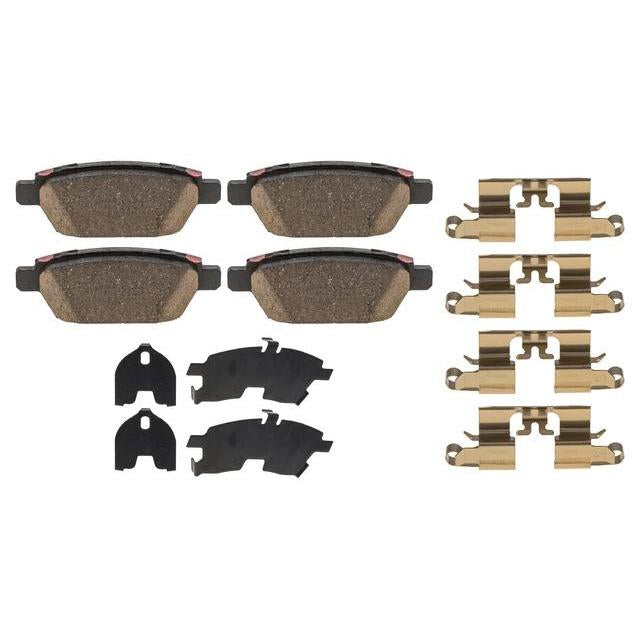 Rear Brake Package: Pads, Rotors & Attachment Kit | Mazda6 (2009-2013)