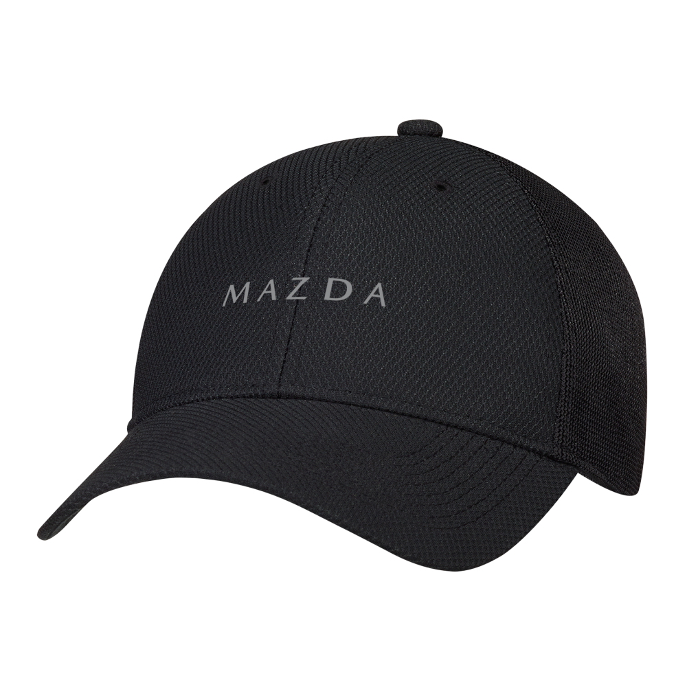 Cap —  Diamond Sport Mesh (Black) | Mazda