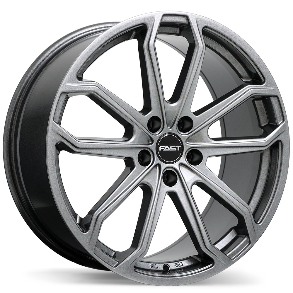 Fast Wheels IMPRESSION Alloy Wheel (Titanium) — 17", 18, 19", 20"