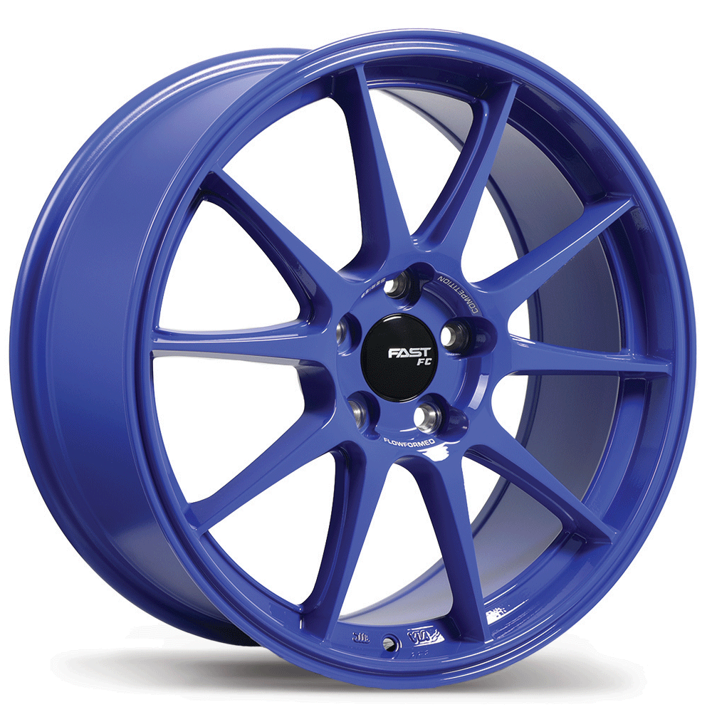 Fast Wheels FC08 Alloy Wheel (Gloss Blue) — 18"