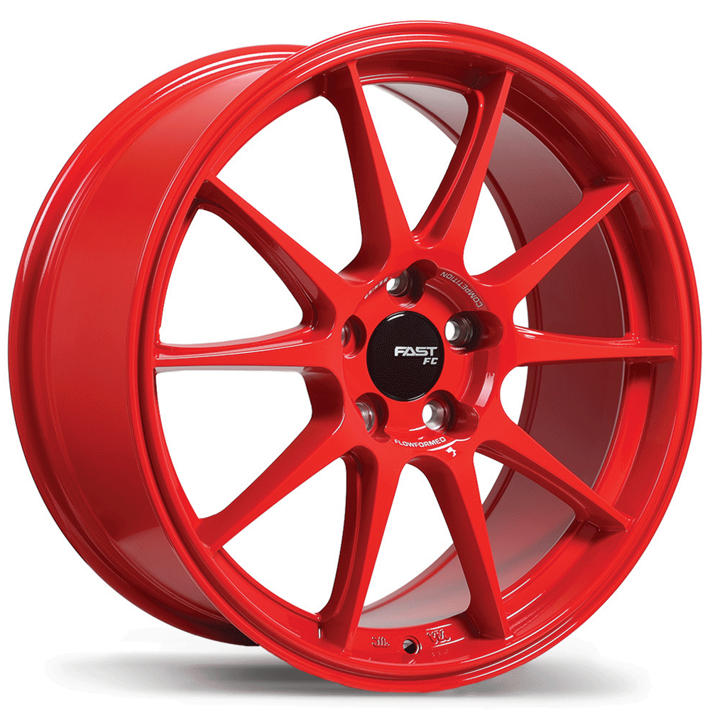 Fast Wheels FC08 Alloy Wheel (Gloss Red) — 18"