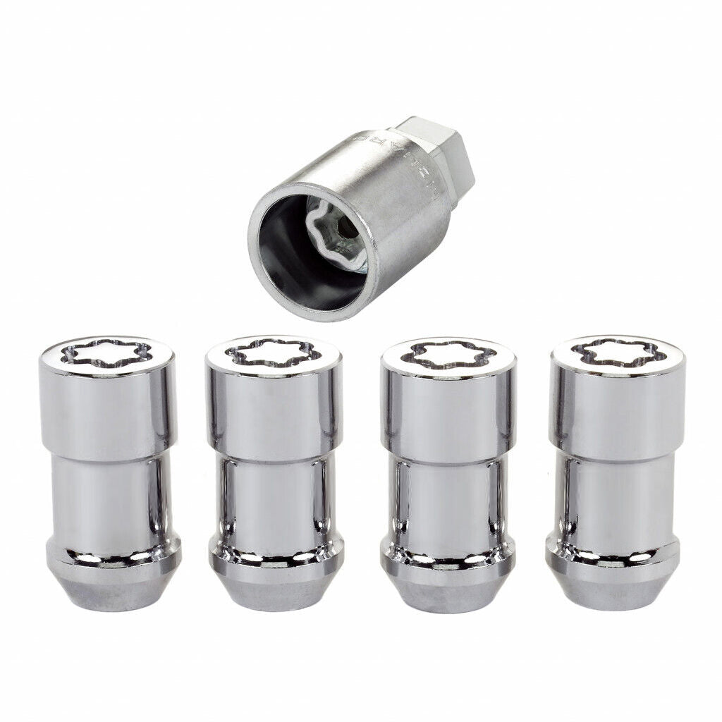 Wheel Locks in Chrome (21mm) | Mazda Tribute (2000-2011)
