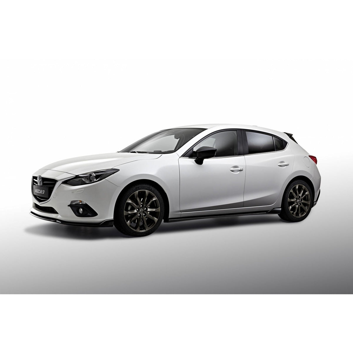 Aero Kit - Side Sills (Brilliant Black) | Mazda3 Sedan & Hatchback (2014-2016)