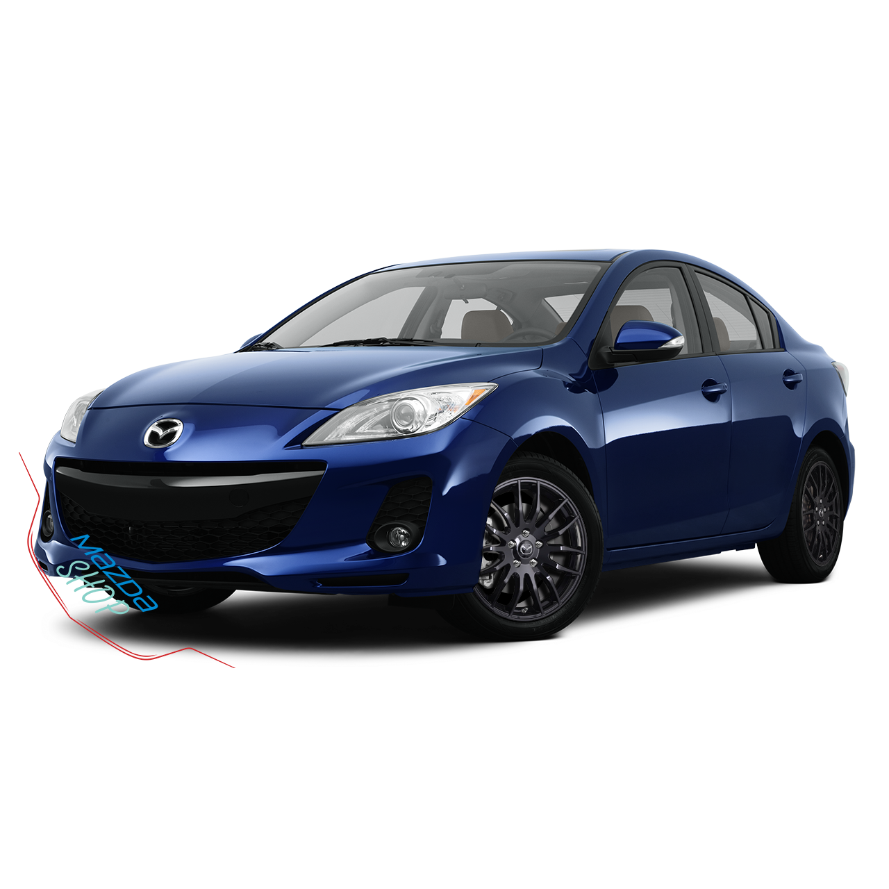 Mazda M002 Alloy Rims (Gloss Black) - 17" | WHILE SUPPLIES LAST