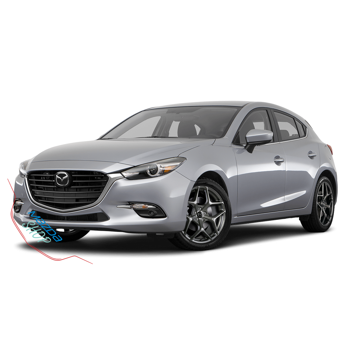 Mazda M012 Alloy Wheel (Matte Gunmetal) - 16"/17"/18"/20"
