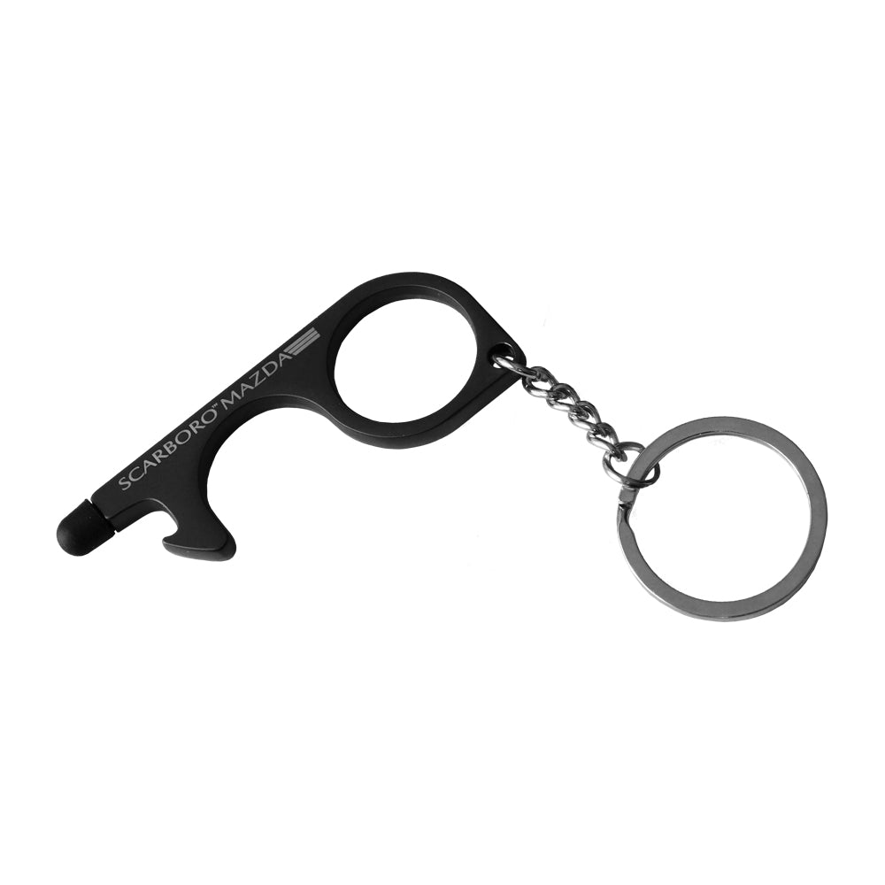 Metal 3-In-1 Key Chain - Stylus, Bottle Opener, Door Opener | Scarboro Mazda