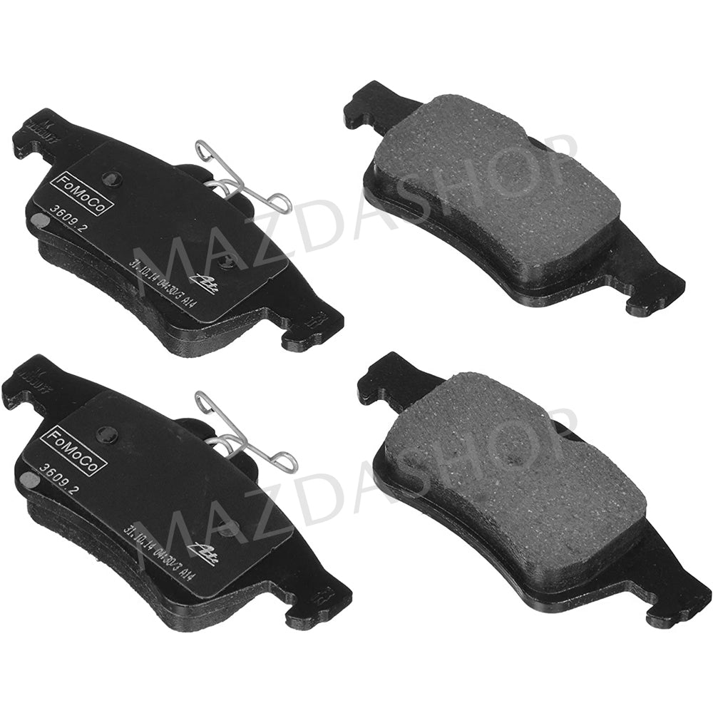 Rear Brake Package: Pads, Rotors | Mazda3 Sedan, Hatchback & Mazdaspeed3 (2004-2009)